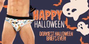 dorky halloween mens briefs