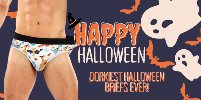 The Dorkiest Halloween Briefs EVER!